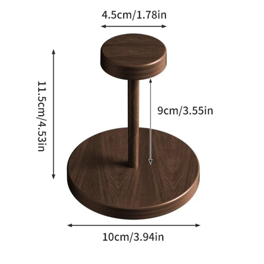 Desktop Paper Cup Storage Rack with Wood Grain Disposable Paper Cup Rack shelf Kitchen
