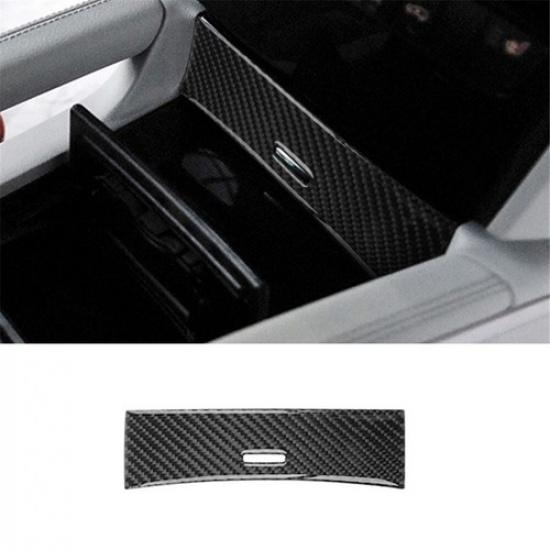 Carbon Fiber Central Storage Box Cover Trim For Mercedes-Benz M-Class W164