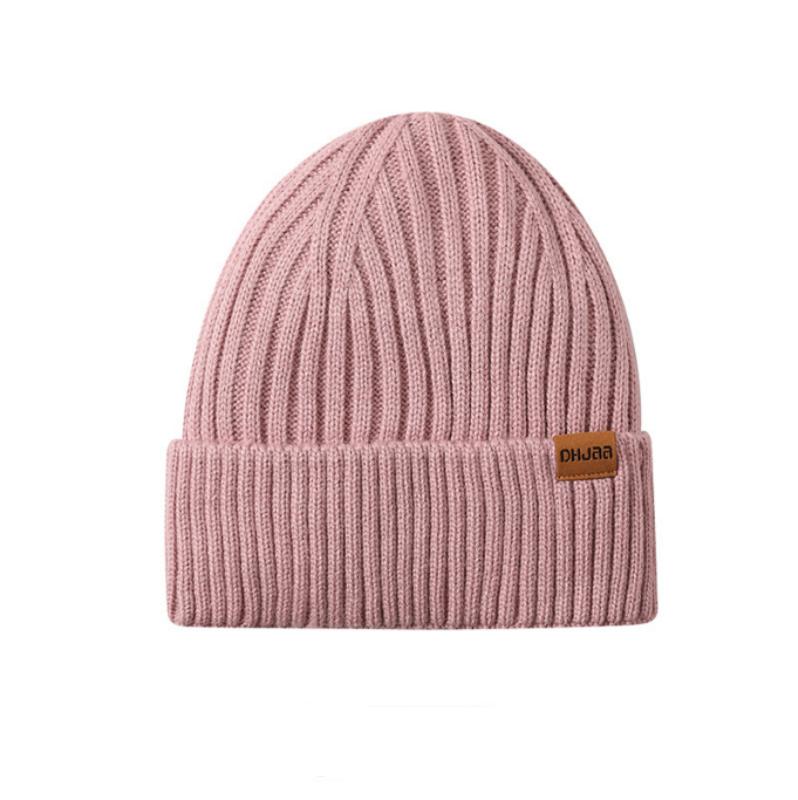 9 цветов Кепка мужская и женская осень-зима колледж бархатный стиль ветрозащитная и теплая однотонная вышитая вязаная шапка