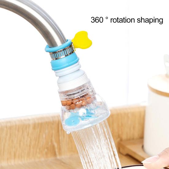 Фильтр для крана, вращение на 360 градусов, съемный брызгозащищенный, прочный, для раковины, фильтр с насадкой для крана, кухонные принадлежности