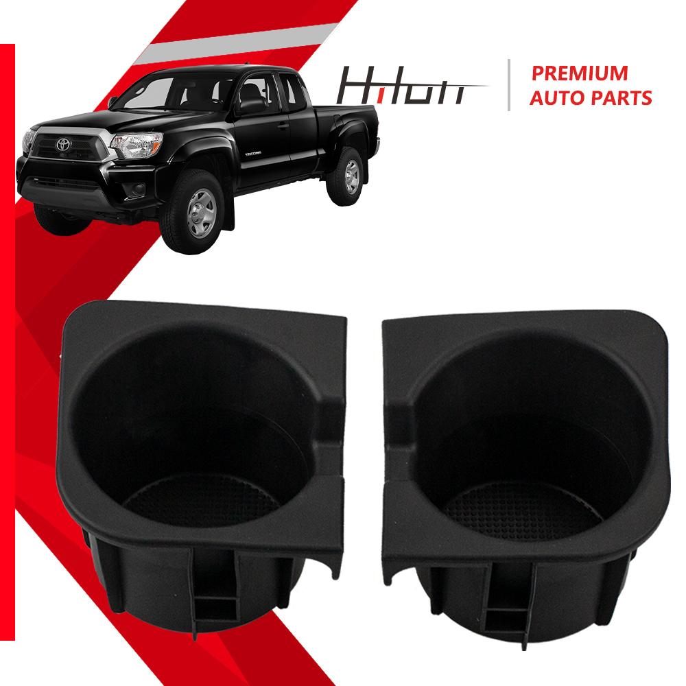 66991-04012 66992-04012 2 шт. автомобильный черный правый и левый держатель чашки в центре переднего сиденья вставка для Toyota Tacoma
