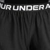 Under Armour Однотонные тренировочные шорты с буквенным принтом, женские шорты, черные 1366938-002
