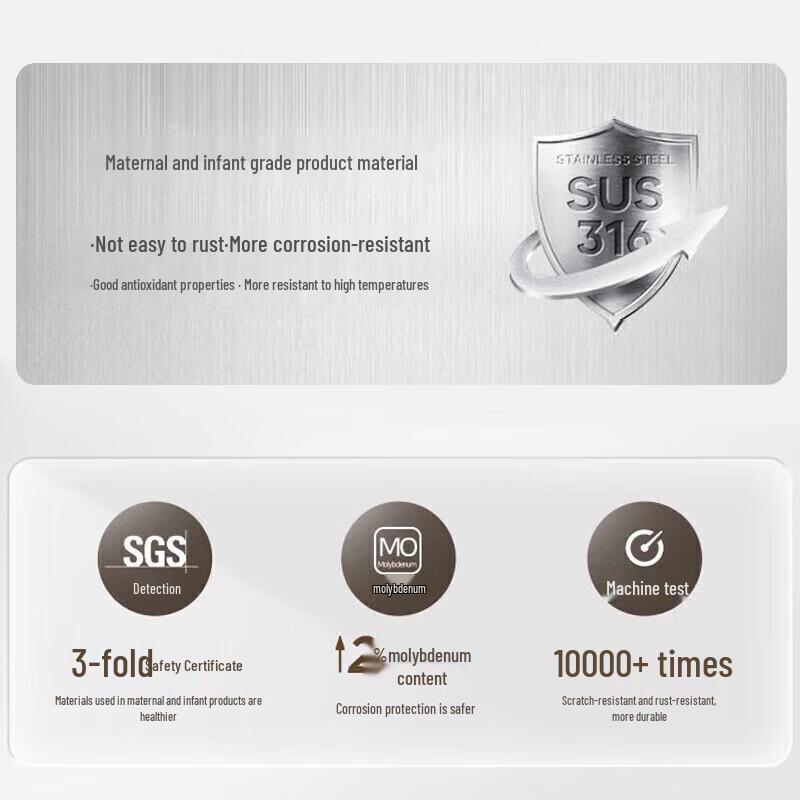 Midea Double-Layer Stainless Steel Electric Kettle 1.7L CN plug (adapter included)