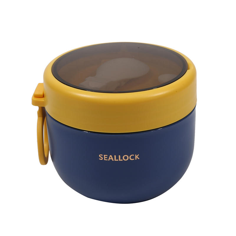 600 мл термобокс для ланча, мини-портативный герметичный пищевой контейнер из нержавеющей стали, вакуумная чашка для супа, изолированная чашка для завтрака, ложка