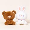 16cm Cute Rabbit Elephant Plush Toy Stuffed Animal Bear Cat Plushies Lovely Soothing Doll Gifts Girl