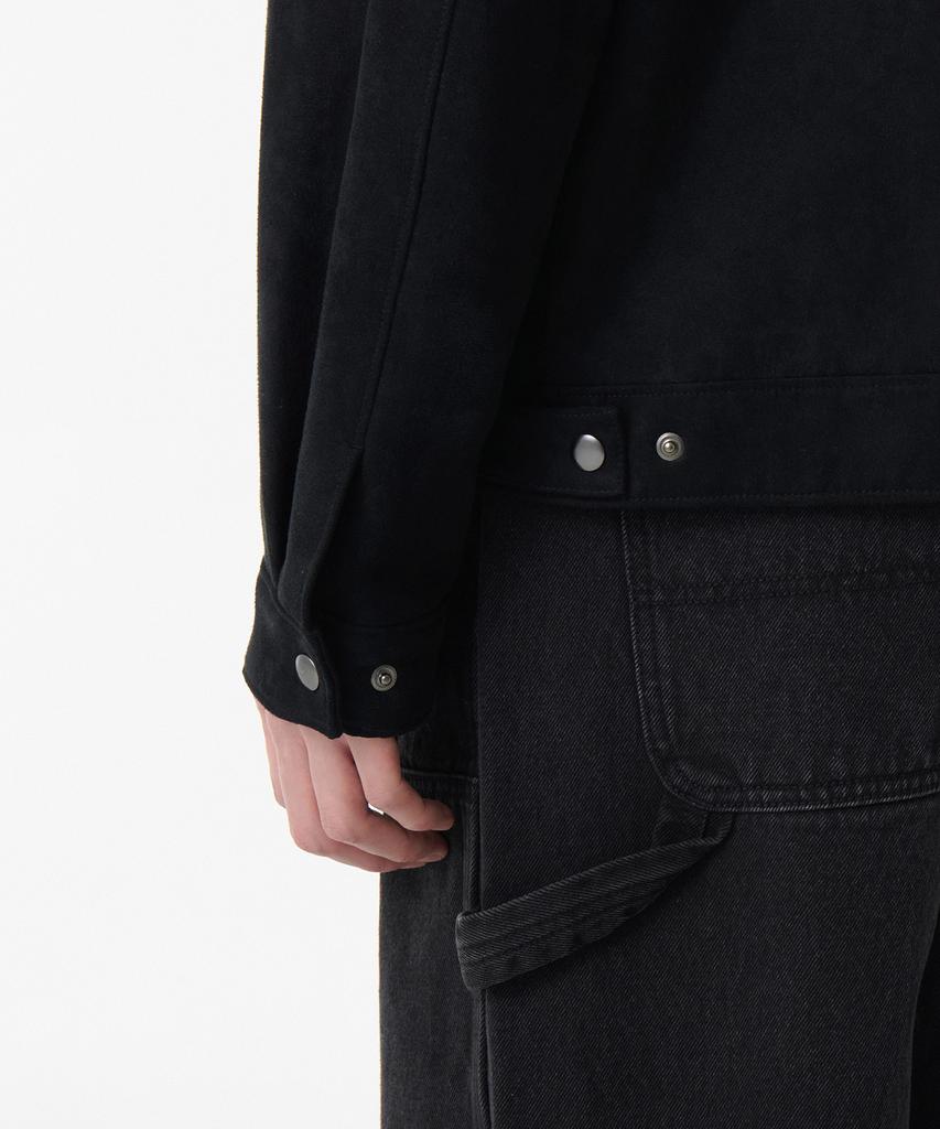 Musinsa Standard Synthetic Suede Work Jacket [Black]