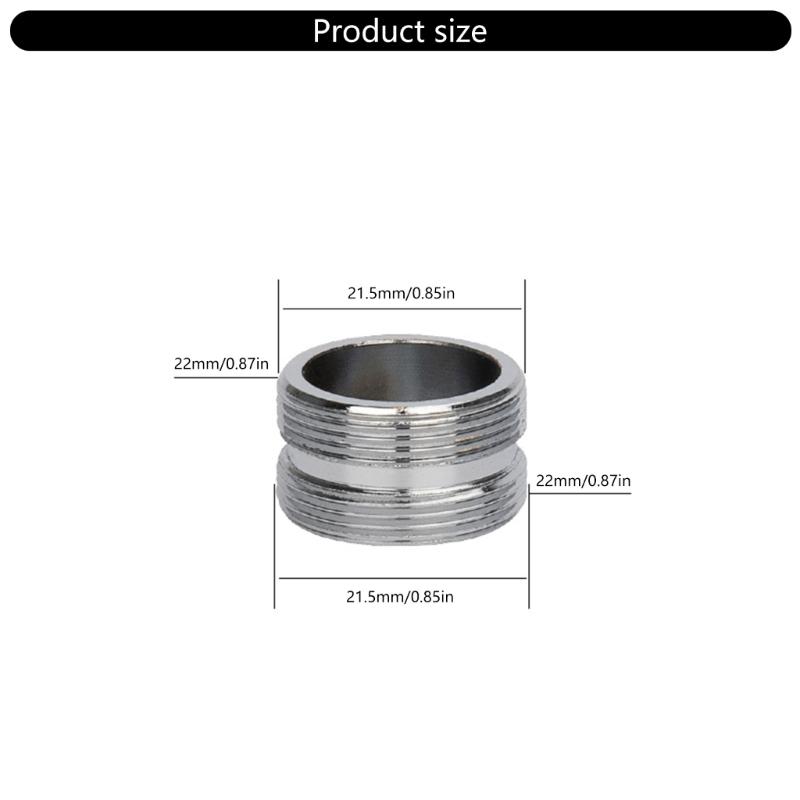Pack of 20 Male Female Sink Water Tap Adapters Threaded Connectors for Kitchen Sink Aerators and Garden Hoses Connection