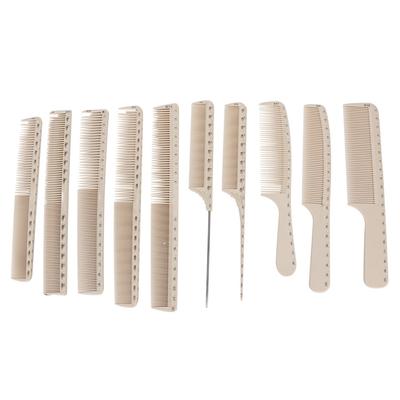 Heat Resistant Barber Hair Styling Comb Antistatic Carbon Fiber Comb Barber Salon