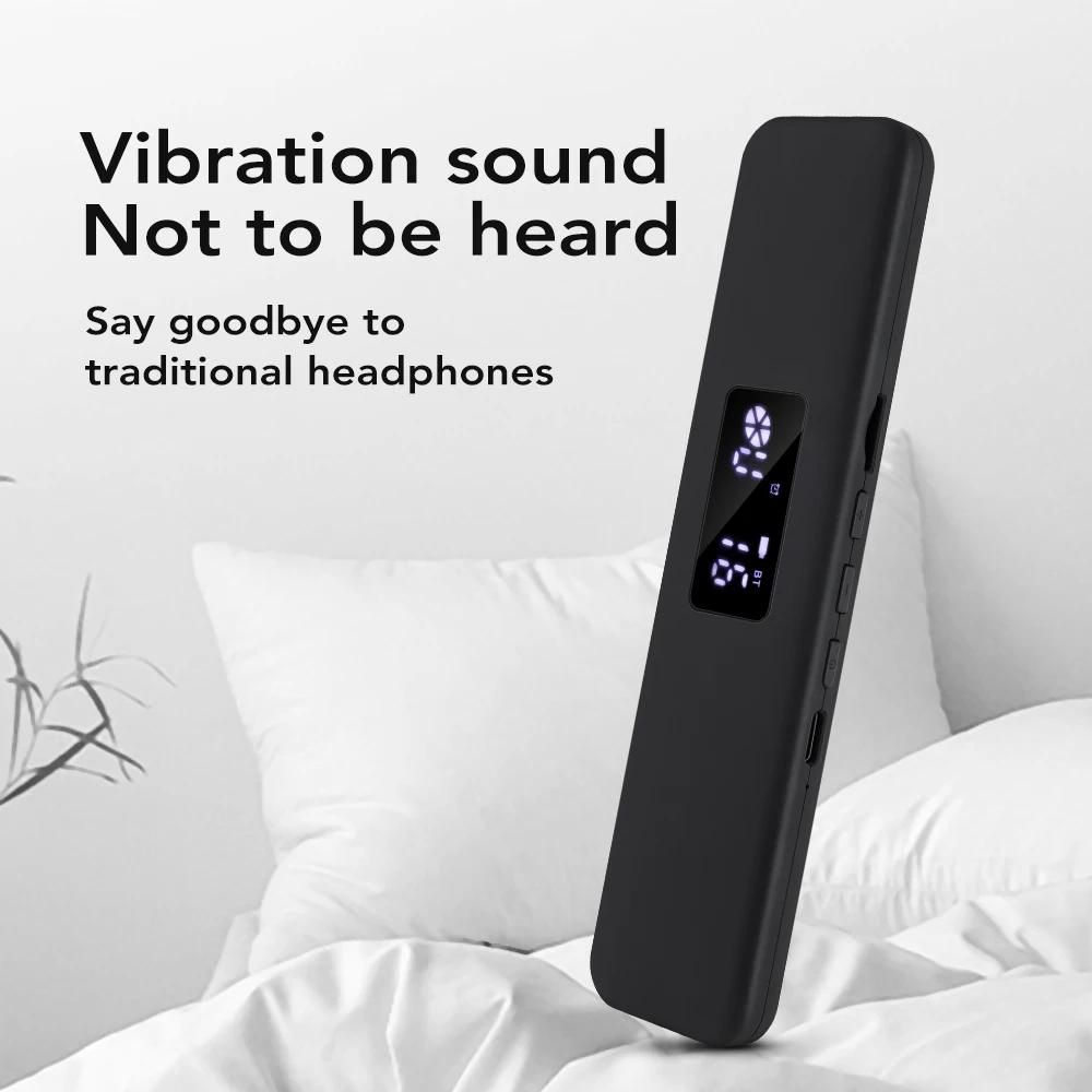Bluetooth-динамик костной проводимости, портативный, под подушку, белый шум, помощник для сна, музыкальная шкатулка, слот для TF-карты, MP3-плеер, для сна, с таймером