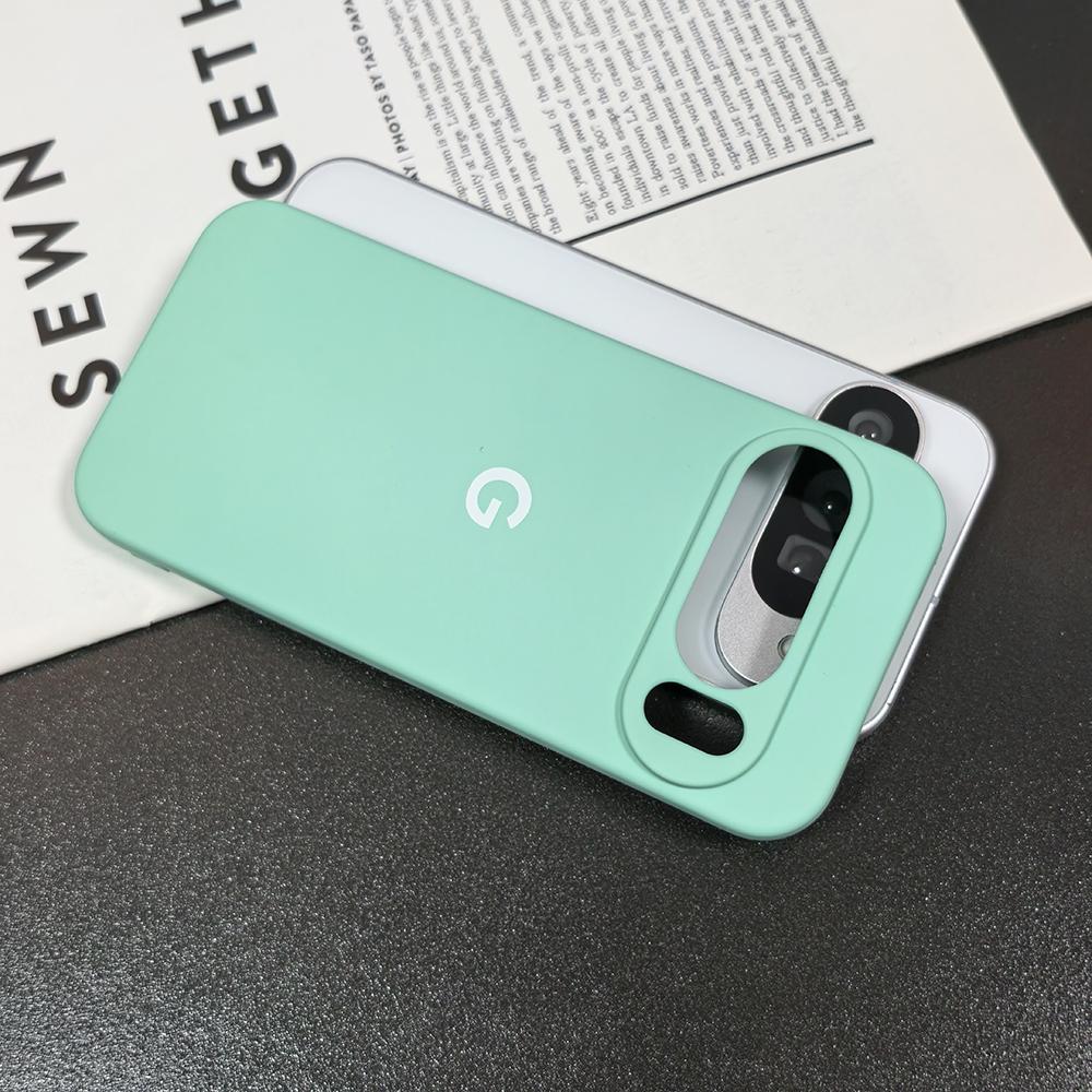 Для Google Pixel 10 9 8 7 6 Pro XL A Чехол Шелковистый Силиконовый Мягкий на Ощупь Ударопрочный Защитный Задний Чехол Coque