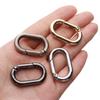 Hiking Snap Bottle Hooks Bag Belt Buckles Spring Oval Rings Handbags Clips Outdoor Carabiner