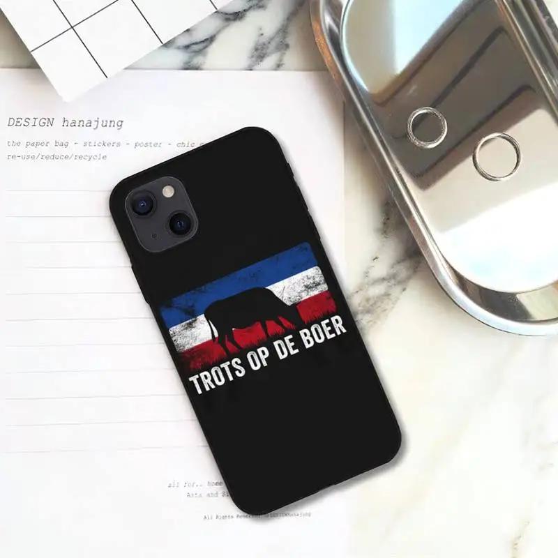Чехол для телефона No Farmers No Food Trots Op De Boer для iPhone 11 12 Mini 13 14 Pro XS Max X 8 7 6s Plus 5 SE XR Shell