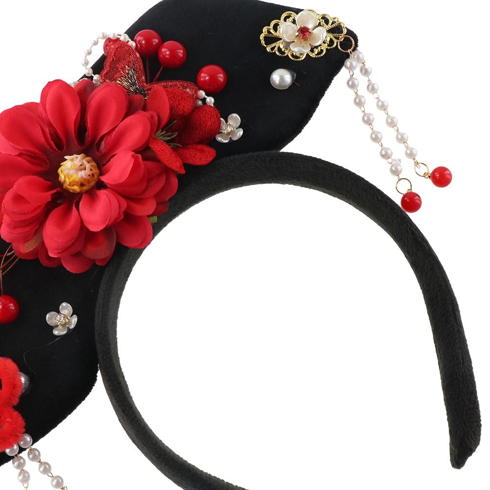 Bow Chinese Style Headwear Flower Hanfu Hair Clip Classical Ancient Style Headband  Children