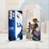 Чехол для телефона Fate Saber для Samsung S25, S24, S21, S22, S23, S30, Ultra, S20, Plus, Fe Прозрачная крышка