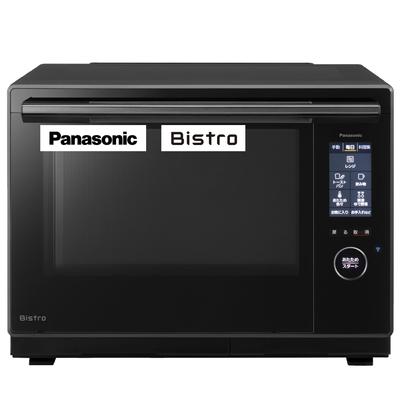 Микроволновая печь Panasonic Steam Bistro Top Model 30L 2 уровня 64 датчика скорости экономия времени готовка подключение к смартфону черный NE-UBS10A-K