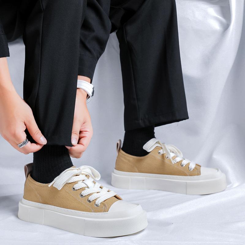 2024 летняя новая спортивная и любительская обувь для скейтбординга мужская обувь японская универсальная однотонная обувь для скейтбординга 44313-R