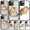 Толстый тигр Мультяшный Забавный Чехол для Телефона Для iPhone 17 Air 15 16e 14 13 Pro Max Coque 12 11 Pro Max PLUS чехол