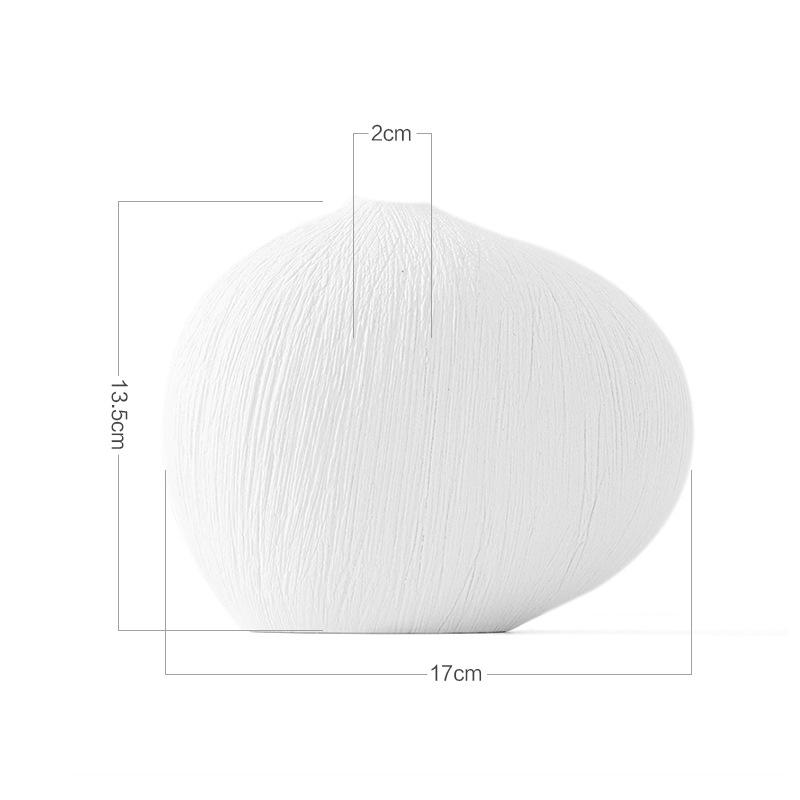 Керамическая ваза Геометрические полосы Галька Ваза для цветов Аксессуары для цветочной композиции Террариум Аксессуары для украшения комнаты