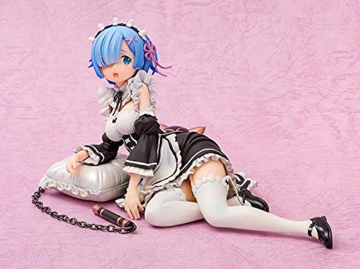 Chara-ani Re:ZERO -Начало жизни в другом мире- Рем 17 Масштабная окрашенная готовая фигурка из АБС-пластика, ПВХ и металла