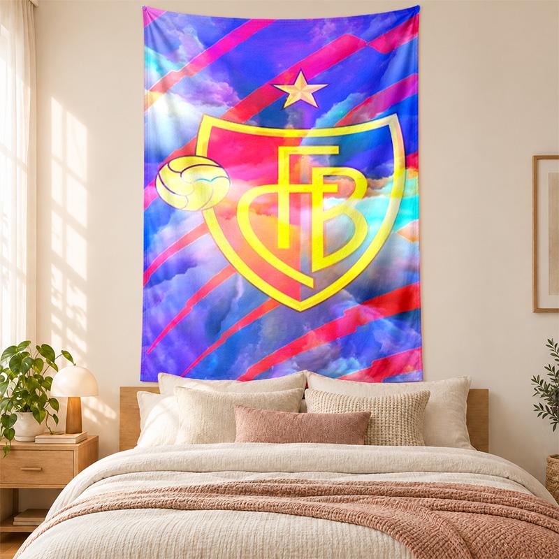 FC Basel Tapestry highquality for decorating living room bedroom dorm walls ideal as bedroom wallart orholiday gift