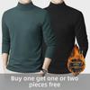 Men's Warm Velvet Half Turtleneck Long-Sleeve Top