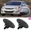 2Pcs New For Hyundai Elantra XD HD MD 2000 2001 2002 2003 2004 2005 2006 - 2016 Car Boot Door Handle Lock Key Hole Cap Cover