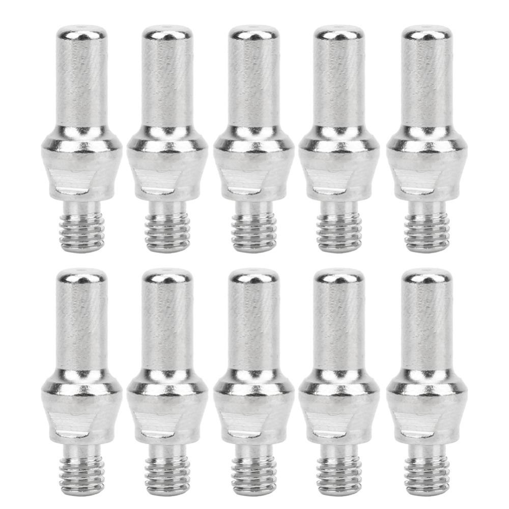 10pcs Long Life Design Plasma Torch Electrode Consumable Electrode Tip For Metal Cutting