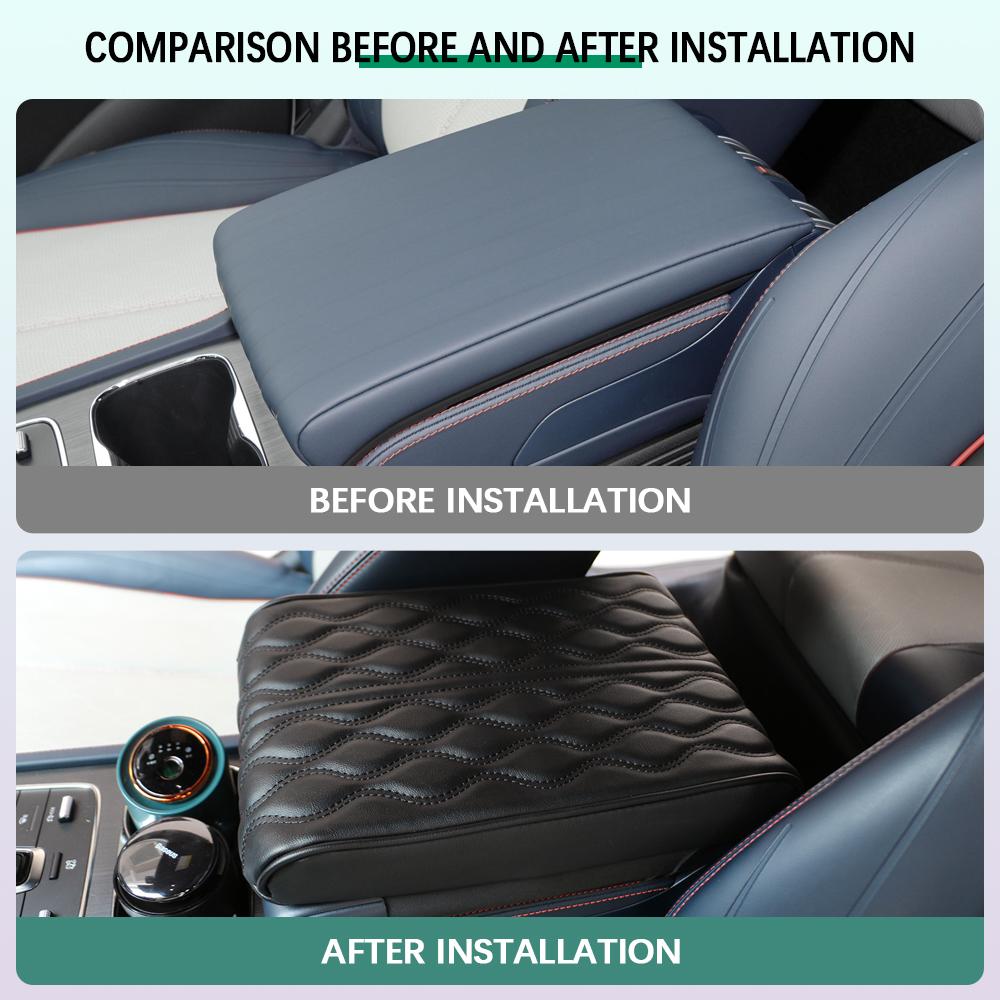 Для Tesla Model 3 Model3 Model Y Modely 2017 - 2025 Накладка на крышку подлокотника, Подушка для подлокотника, Коврик для бокса подлокотника, Аксессуары