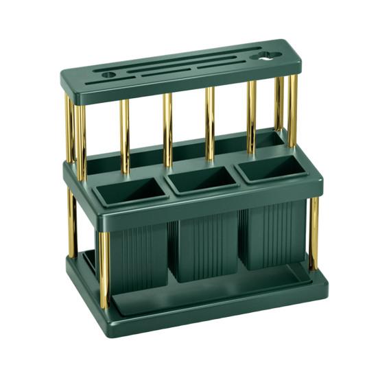 Storage Rack Kitchen Utensils Organizer Multiple Compartments Removable Chopsticks Spoons Kitchen Counter Shelf