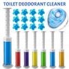 Flower Toilet Cleaner Gel Syringe Aromatic Drain Toilet Cleaning Detergent Air Freshener Remove Odors Home Bathroom Tools