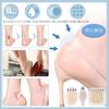 12-Piece Set of 3 Types of Anti-Shoe Blister Tape, Foot Protection Pads, Transparent, Invisible Anti-Friction Stickers, Wear-Resistant, Convenient, Ea