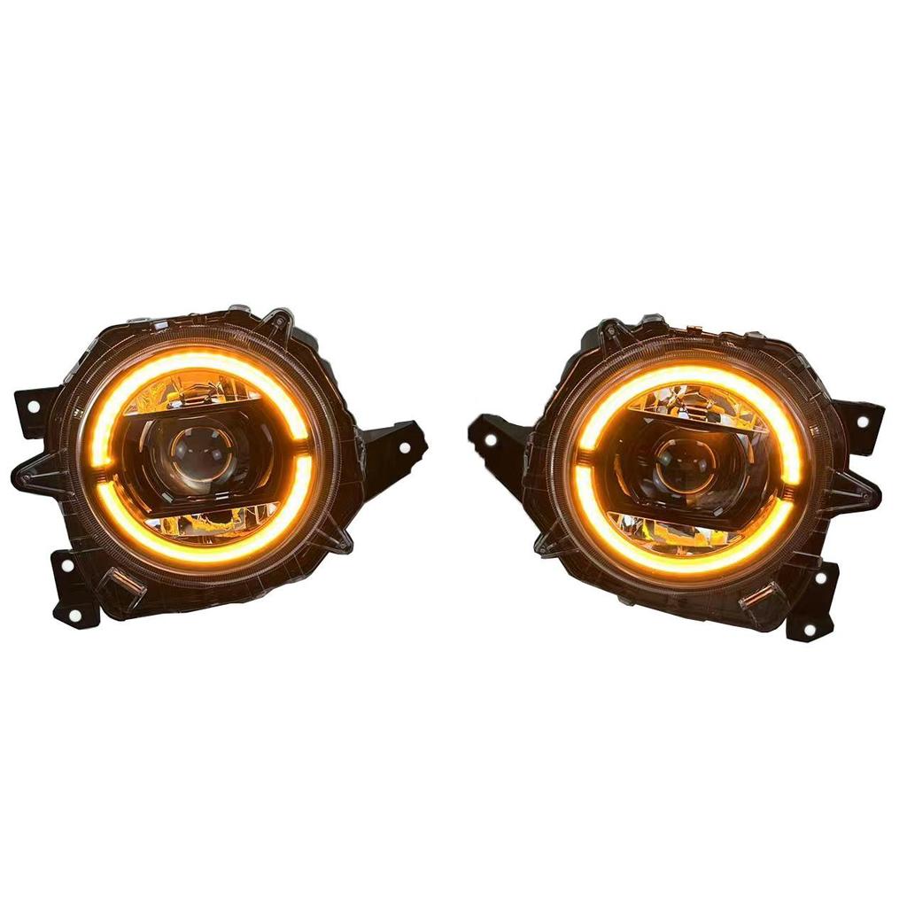 Fits 07-16 Suzuki Jimny: LED Headlight Assembly with DRL & Turn Signals