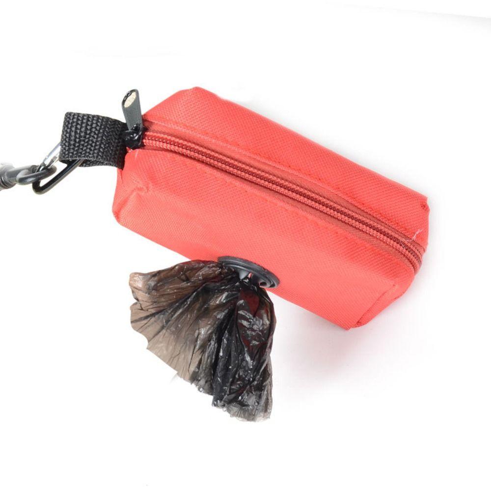 Leash Attachment Dog Poop Bag Adjustable Pet Cleaning Tools for Puppy Outdoor Stroll