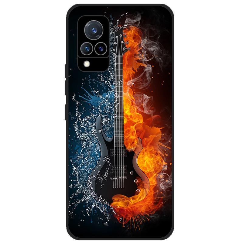 Для Vivo V21 5G Чехол V 21 Силиконовая задняя крышка Чехол для телефона для Vivo V2050 VivoV21 5G Чехлы Мягкий бампер coque для Vivo V21 5G Fundas