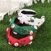 Santa Claus Headband Knotted Winter Hairbands Girls Cute Headband Festival Headwear For Women Bezel Hair Bands Hairband