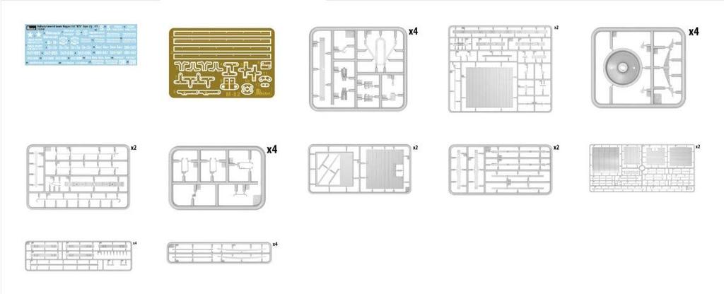 MiniArt Масштабный пластиковый набор грузового вагона типа NTV 35288 1/35 18 тонн