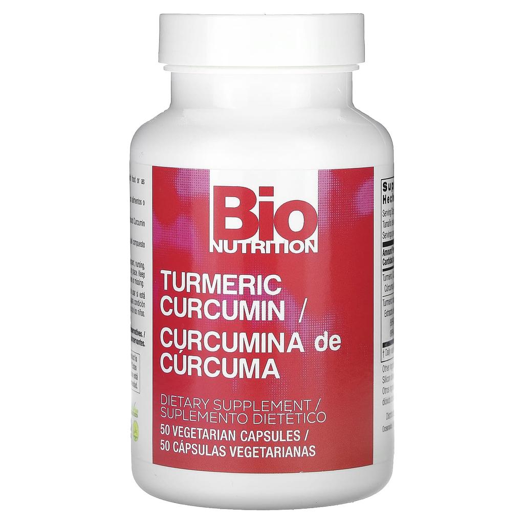 Turmeric Curcumin, Veggie Capsules 50