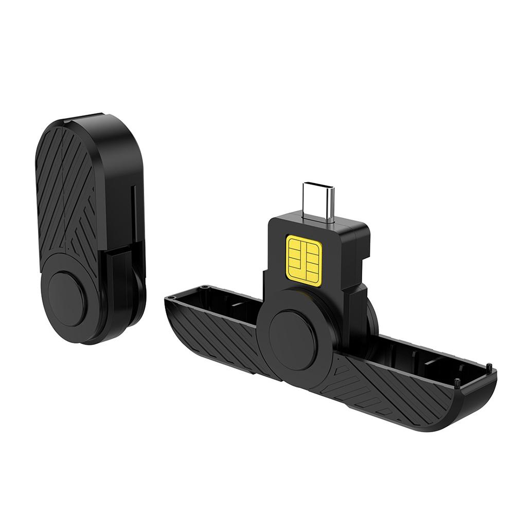 Считыватель смарт-карт AU Type-C ID CAC Считыватели карт для государственных удостоверений личности ActivClient AK