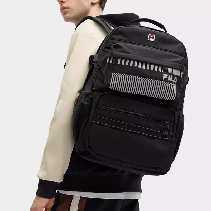 New FILA Fabric Backpack Regular Men's Black F13M419104FBK