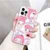 Прозрачный чехол JZ4 My Melody для Samsung A04 A14 A23 M33 M53 Realme 10 9 C35 C55 VIVO Y02 X80 Infinix Hot 30 Note 11 Tecno Spark 8P Pro