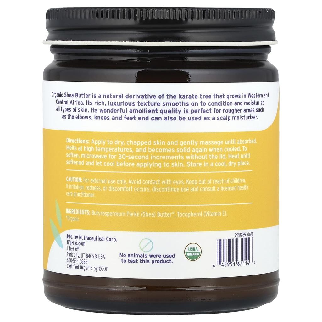 Life-flo Pure Shea Butter, Skin Care, 9 Fl Oz (266 Ml)