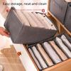 Jeans and Clothing Compartment Storage Box for Wardrobe