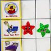 500pcs/roll Office Stationery Colorful Glitter Star Stickers Teacher Encouragement Supply  Praise
