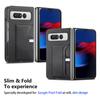 Anti -Dust Fashion Cover Leather Case For Google Pixel Fold Pixelfold Shockproof Card Holder Protective Covers