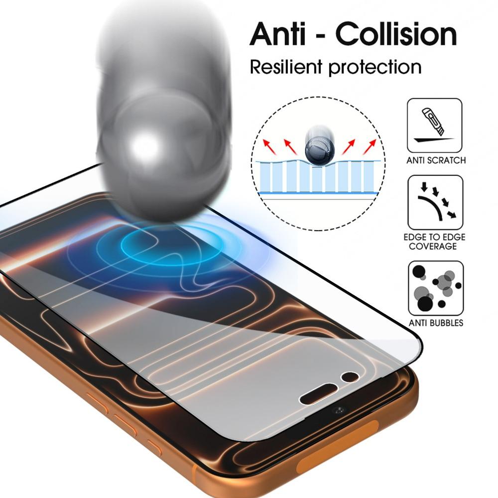 1-5 шт. Высококачественные керамические защитные стекла для IPhone 17 Air/17 Pro/17 ProMax HD Антицарапающая пленка для IPhone 17 Pro