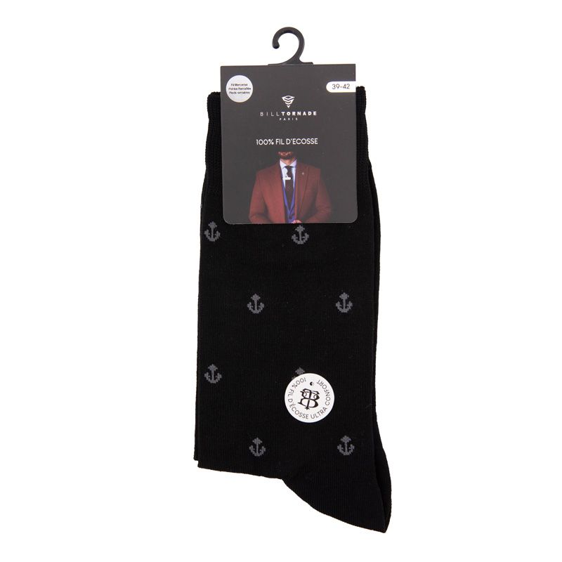 Мужские фантазийные носки из шотландского хлопка BILL TORNADE