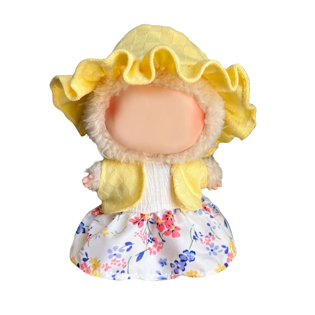 Costume 6.69 Inch Plush Toy Costume High Quality 17cm Doll Replacement Costume Fashion Doll Costume Doll Not Included