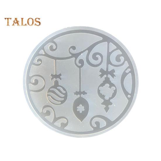 Форма для коврика для чашки, антипригарная декоративная форма, 9 стилей, полезная форма для коврика для чашки в форме рождественской елки на Рождество