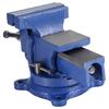 Bench Vise Heavy Duty Tabletop Clamp with Anvil Swivel Locking Base (4 )