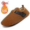 YRZL женские домашние тапочки из хлопка с мягкой подошвой, бесшумная домашняя обувь для женщин и мужчин, нескользящая хлопковая обувь, повседневная обувь на плоской подошве